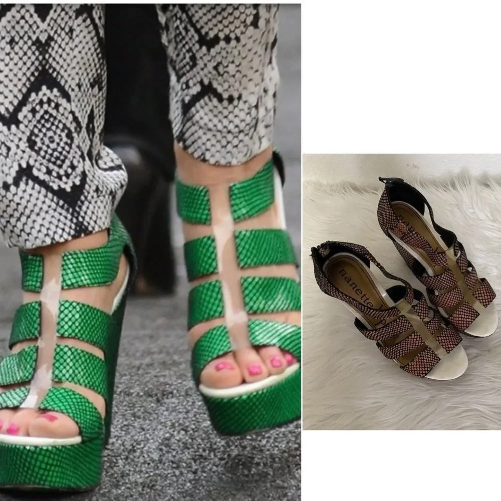 Nanette Lepore Addicted To You Runway Wedge 8